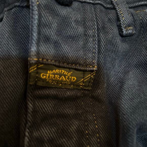 Vintage Marithe Francois Girbaud Stone Washed Jeans 26" High Rise Straight Leg - Picture 5 of 7